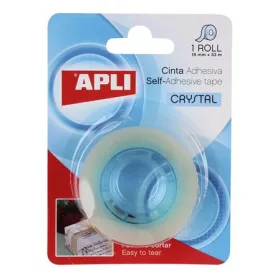   Ragasztószalag, 19 mm x 33 m, magasfényű, APLI Crystal (RA11167)