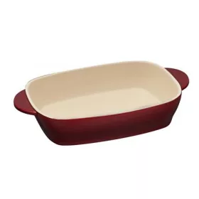   Sütőtál, téglalap, 38,6x23x6,6, 2,35L, RESTO Fornax 96113, piros (REFO96113)