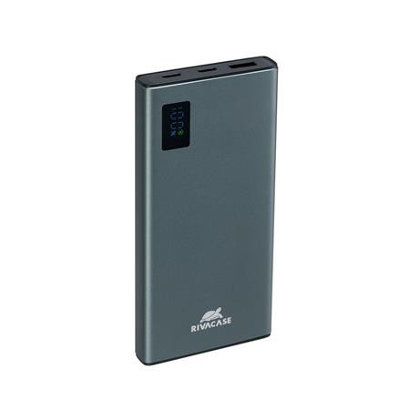 Hordozható akkumulátor, 10000mAh, RIVACASE VA1021 (RHAVA1021)
