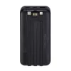 Power bank, beépített kábellel, 20.000mAh, RIVACASE VA2221, fekete (RHAVA2221)