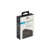 Hordozható akkumulátor, kompakt, USB-A/USB-C, 10000mAh, 10W, RIVACASE VA2412, fekete (RHAVA2412)
