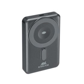   Power bank, mágneses (vezeték nélküli), 10.000mAh, RIVACASE VA2608 (RHAVA2608)
