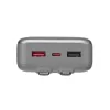 Power bank, beépített kábellel, 20.000mAh, RIVACASE VA2612 (RHAVA2612)
