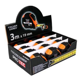   Mérőszalag, 3 m x 19 mm, mágneses, FISCHER DAREX (RM0198103)