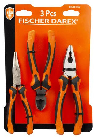 Fogó készlet, FISCHER DAREX, 3 különböző típus (RM0199121)