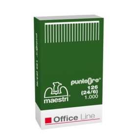 Tűzőkapocs, 24/6, PRIMULA Punto Oro 126, arany (RM1003103)