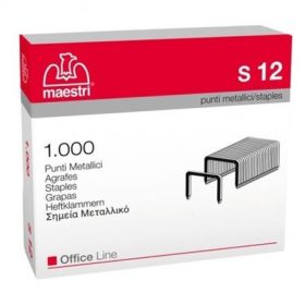 Tűzőkapocs, 23/12, PRIMULA S12, ezüst (RM1005416)