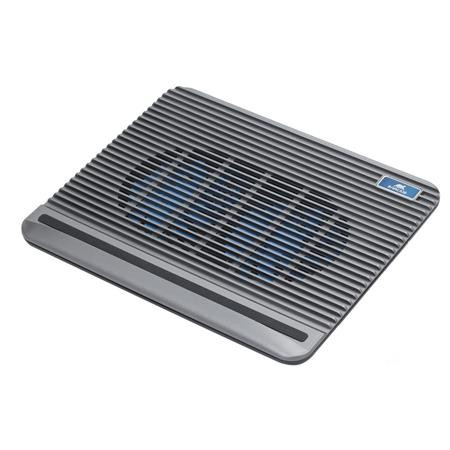Notebook állvány, hűtőventilátorral, 15,6, RIVACASE 5555, ezüst (RNA5555)