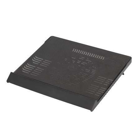 Notebook állvány, hűtőventilátorral, 17,3, RIVACASE 5556, fekete (RNA5556)
