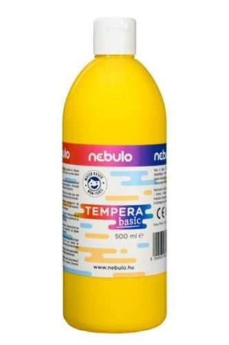 Tempera, 500 ml, NEBULO, sárga (RNEBT500SA)