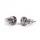 Fülbevaló, antikolt arany SWAROVSKI&reg; kristállyal, 8mm, ART CRYSTELLA&reg; (RSWF043)