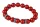 Karkötő, tűzpiros SWAROVSKI&reg; gyöngyből, fehér rondella kristállyal, 10mm, ART CRYSTELLA&reg; M (RSWK0120)