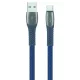 USB kábel, USB - USB-C, 1,2 m, RIVACASE PS6102, kék (RUK6102BL)