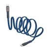 USB kábel, USB-C - USB-C, 1,2 m, RIVACASE PS6105, kék (RUK6105BL)
