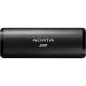 SSD (külső memória), 2TB, USB 3.2, 800/1000MB/s, ADATA SE760, fekete (SA760SE2T)