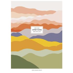   Füzet, tűzött, A4, vonalas, 40 lap, SHKOLYARYK Ambitions, vegyes (SB405228L)