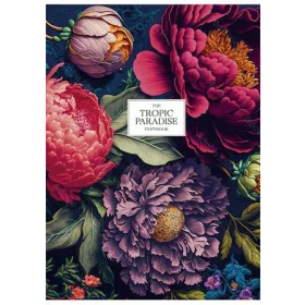   Füzet, tűzött, A5, vonalas, 48 lap, SHKOLYARYK Tropic Paradise, vegyes (SB485227L)
