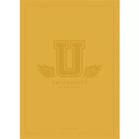   Füzet, tűzött, A5, kockás, 60 lap, SHKOLYARYK University International, vegyes (SB605407K)