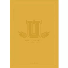   Füzet, tűzött, A5, kockás, 60 lap, SHKOLYARYK University International, vegyes (SB605407K)