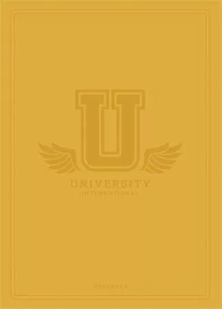 Füzet, tűzött, A5, kockás, 60 lap, SHKOLYARYK University International, vegyes (SB605407K)