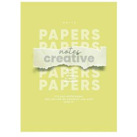   Füzet, tűzött, A4, kockás, 80 lap, SHKOLYARYK Notes Creative, vegyes (SB805244K)