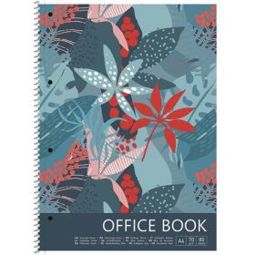   Spirálfüzet, A4+, vonalas, 80 lap, SHKOLYARYK Forest, vegyes (SB806701L)