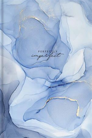 Jegyzetfüzet, B5, vonalas, 80 lap, keményfedeles, SHKOLYARYK Imperfectly perfect, kék (SB807070L)