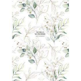   Jegyzetfüzet, A4, kockás, 80 lap, keményfedeles, SHKOLYARYK World Wonders, vegyes (SB80779K)