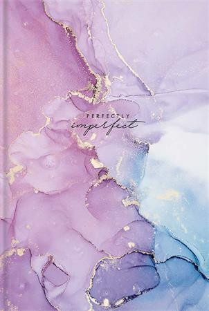 Jegyzetfüzet, B5, vonalas, 80 lap, keményfedeles, SHKOLYARYK Imperfectly perfect, lila (SB80793L)