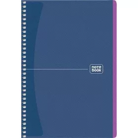   Spirálfüzet, A5, kockás, 80 lap, SHKOLYARYK Notebook, vegyes (SB80948K)