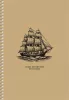 Spirálfüzet, A5, sima, 96 lap, SHKOLYARYK Sailor, vegyes (SB966149)
