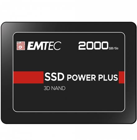 SSD (belső memória), 2TB, SATA 3, 520/520 MB/s, EMTEC X150 (SE2TBX15)