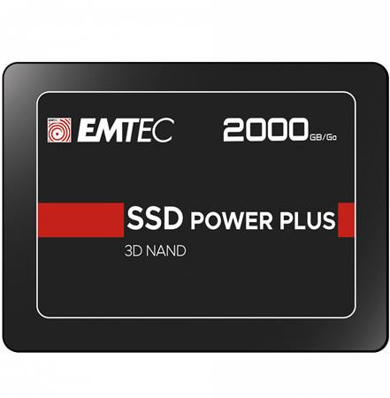 SSD (belső memória), 2TB, SATA 3, 520/520 MB/s, EMTEC X150 (SE2TBX15)