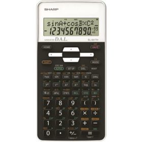   Számológép, tudományos, 273 funkció, SHARP EL-531, fehér (SH531F)