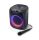Hangszóró, Bluetooth, mikrofonnal, LED fényekkel, 150W, MUSE M-1803DJ, fekete (SHM1803DJ)