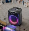 Hangszóró, Bluetooth, mikrofonnal, LED fényekkel, 150W, MUSE M-1803DJ, fekete (SHM1803DJ)