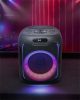 Hangszóró, Bluetooth, mikrofonnal, LED fényekkel, 150W, MUSE M-1803DJ, fekete (SHM1803DJ)