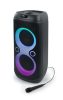 Hangszóró, Bluetooth, mikrofonnal, LED fényekkel, 600W, MUSE M-1937DJ, fekete (SHM1937DJ)