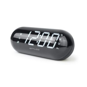   Rádió, órás, jumbo kijelző, MUSE, M-19GL, fekete (SHM19GL)
