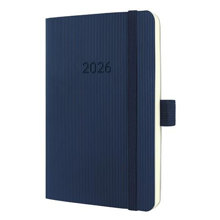 Naptár, A6, heti, 2026, puha borító, SIGEL Conceptum, éjkék (SIC2633)