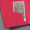 Jegyzetfüzet, exkluzív, A4, kockás, 97 lap, keményfedeles, SIGEL Conceptum Red Edition, fekete-piros (SICO660)