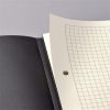 Füzet, exkluzív, A5, kockás, 60 lap, keményfedeles, SIGEL Conceptum, fekete (SICO802)