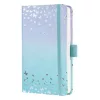 Naptár, A6, heti, 2026, kemény borító, SIGEL Jolie, Butterfly Confetti Sky (SIJ6346)