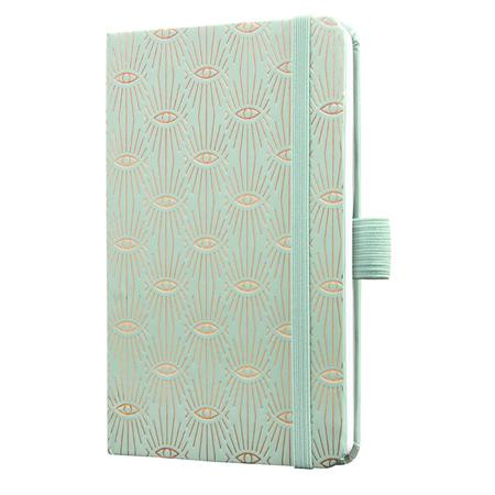 Naptár, A6, heti, 2026, kemény borító, SIGEL Jolie, Mystic Aquamarin (SIJ6356)