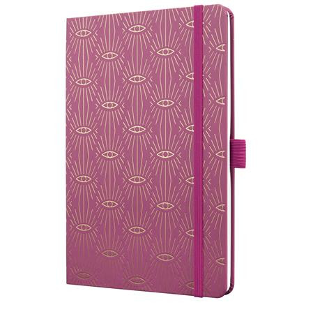 Naptár, A5, heti, 2026, kemény borító, SIGEL Jolie, Mystic Mauve (SIJ6357)