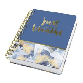   Spirálfüzet, 168x215 mm, pontrácsos, 120 lap, keményfedeles, SIGEL Jolie Ginko Harmony (SIJN627)