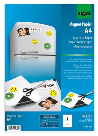 Mágneses papír, A4, SIGEL (SIP440)