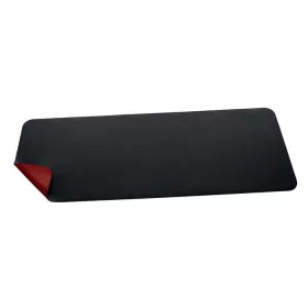   Könyökalátét, 800x300 mm, kétoldalas, SIGEL, fekete-piros (SISA603)