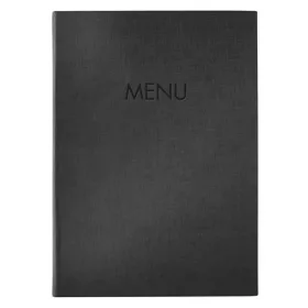   Étlaptartó, A4, keményfedeles, SIGEL „MENU”, antracit (SISM206)