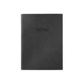 Étlaptartó, A5, keményfedeles, SIGEL, antracit (SISM207)